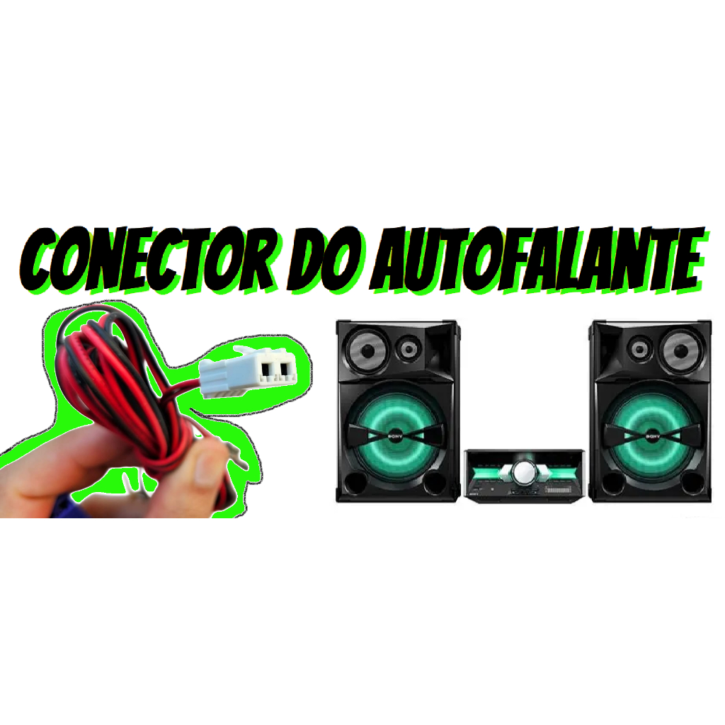 Conector Do Autofalante Sony Shake 7 (Usado)