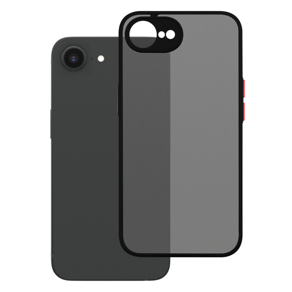 Case Capinha Case Anti Impacto Space Acrílico Translucida Fumê Protetora para IPhone 17e tela 6.1 pol