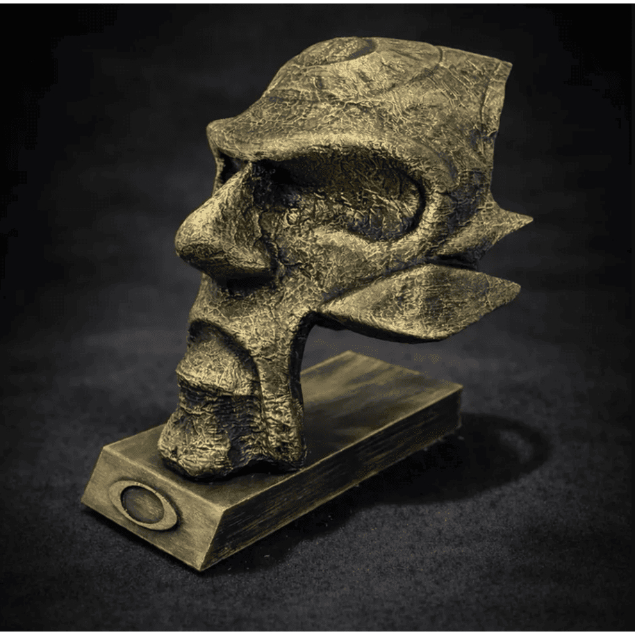 Boneco Expositor de Óculos Bob Mask feito em 3D