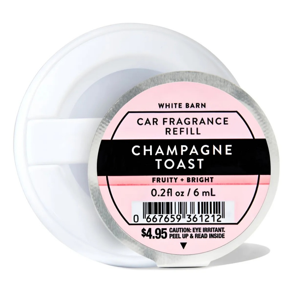 Refil Car fragrance Bath & Body Works Champagne Toast
