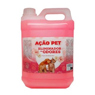 Limpa Piso Eliminador de Odores Pet 5 Litros Neutralizador de Cheiros para Casa com Animais Alta Performance Pronta Entr