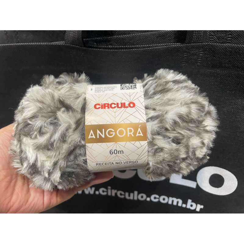 Lã Angorá Círculo 100g