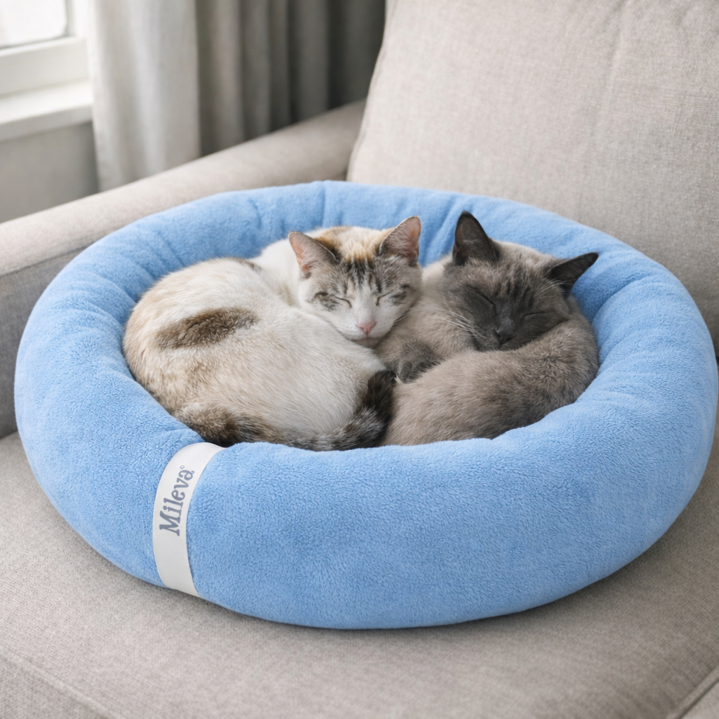 Cama Ninho Pet Gato Cachorro 70cm Grande Luxo Ultra Macia Lavável Fundo Impermeável Premium