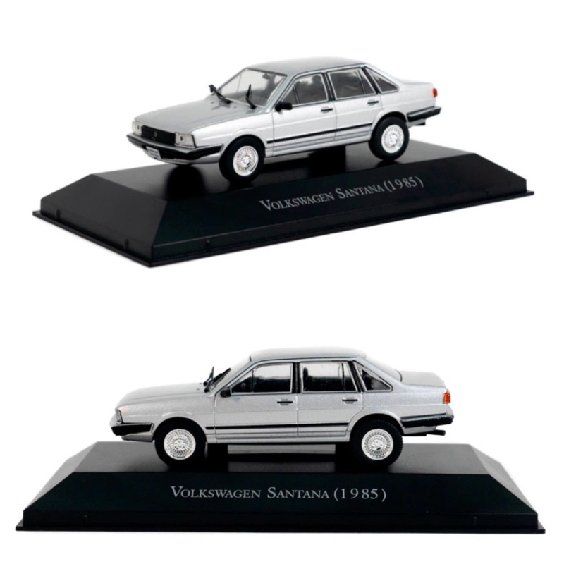 Miniatura Carros Inesquecíveis do Brasil - Volkswagen Santana 1985 1/43