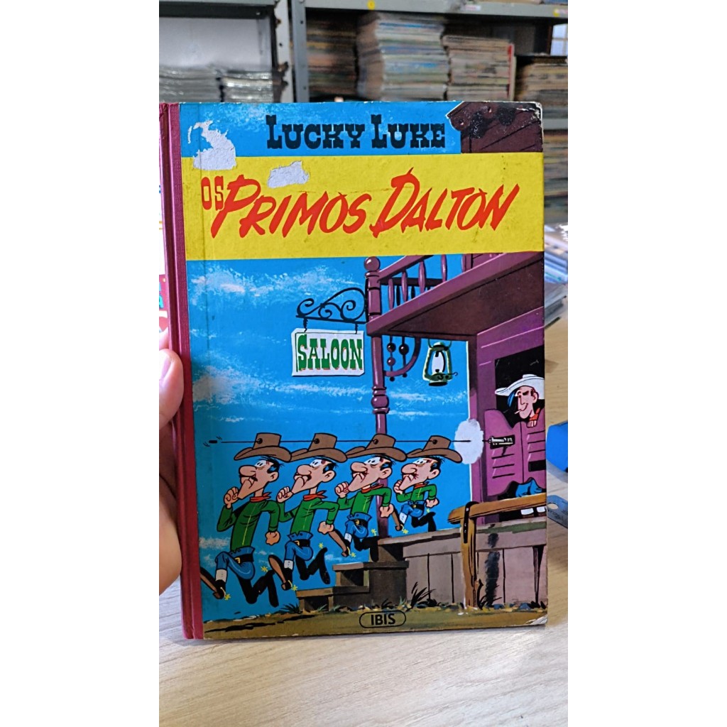 Lucky Luke : Os Primos Dalton - Gibi Especial - Capa Dura - Importado de Portugal