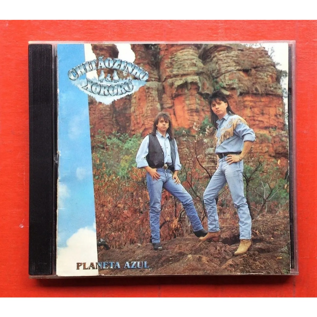 Cd Chitãozinho E Xororó - Planeta Azul - 1991