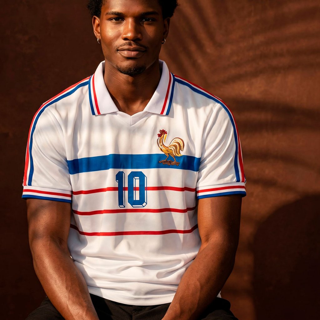 Camisa França Retrô 1998 Away Masculina Oficial