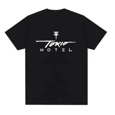 Camiseta tokio hotel Unisex Camisa Rock Vintage Blusa Banda Heavy Metal Estilosa