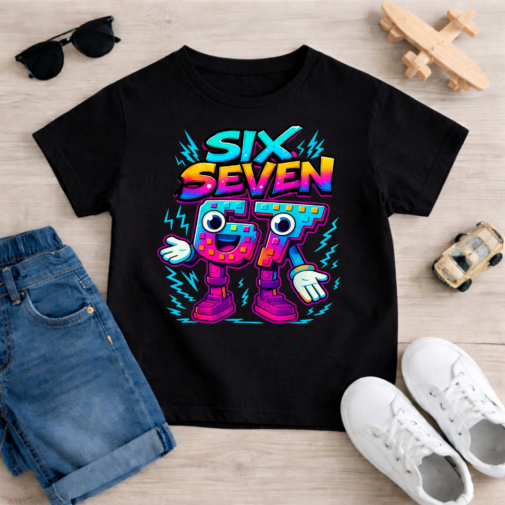 Camisa Infantil Menino 100%Algodão Sixx Seven 67 Trend Estampa Roupa Meninos Moda Infantil