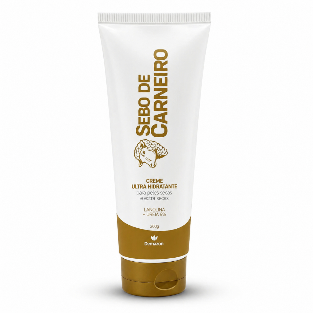 Creme Hidratante Sebo de Carneiro com Lanolina 200g Demazon