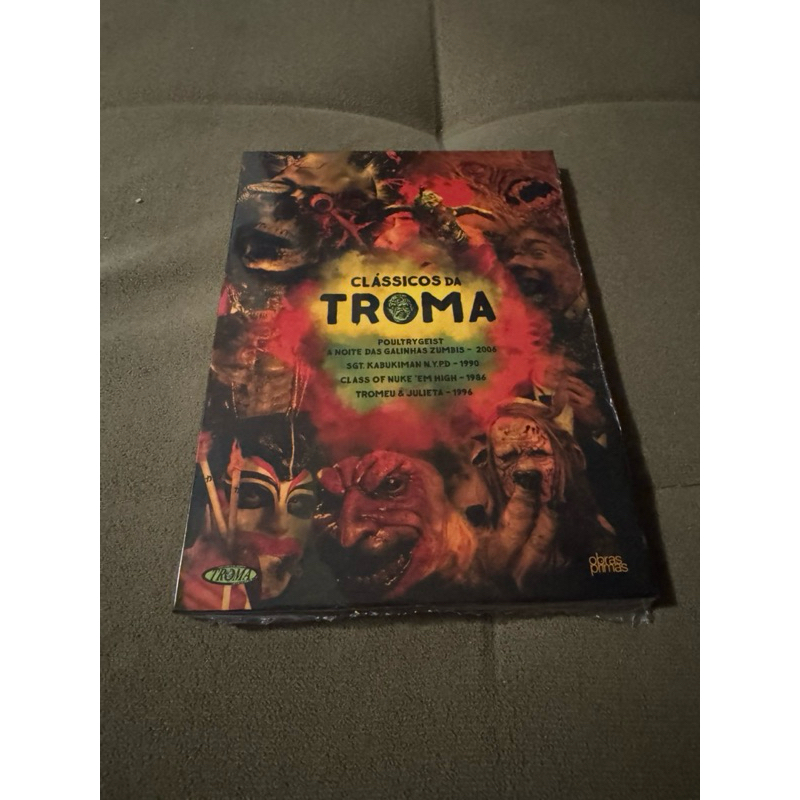 Box Dvd Clássicos da Troma (Lacrado)- Digipack- 2 Discos- 4 filmes