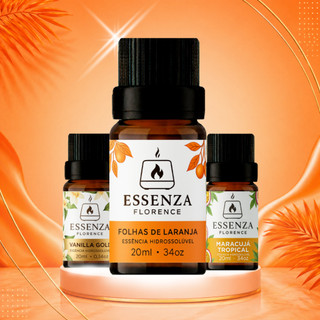 kit 3 essências hidrossolúvel para umidificador/difusor de aromas