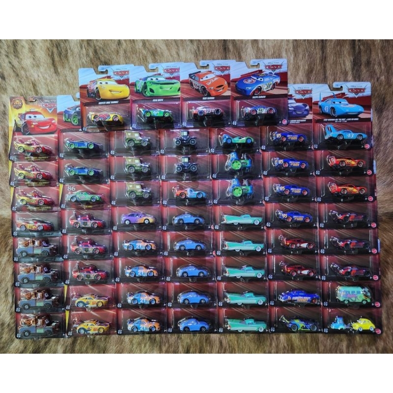 Miniatura Carros Disney Pixar Mattel 1:55