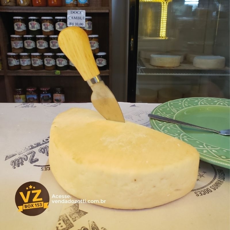Queijo Canastra 550 g - Macio e Natural, Sem Conservantes