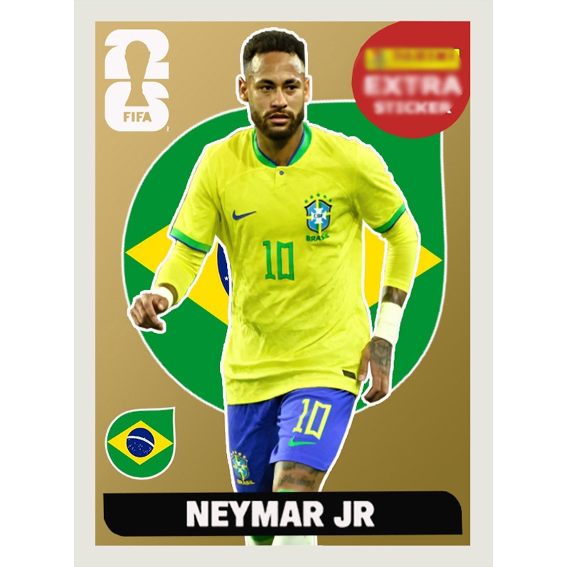 Figurinha Neymar/vini/messi/cr7 e outros COPA DO MUNDO 2026