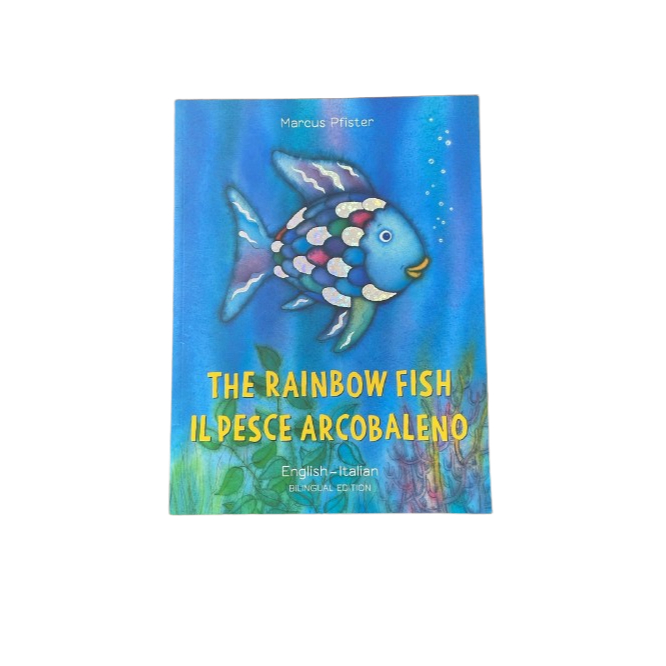 The Rainbow Fish Livro cartonado-English - Italian
