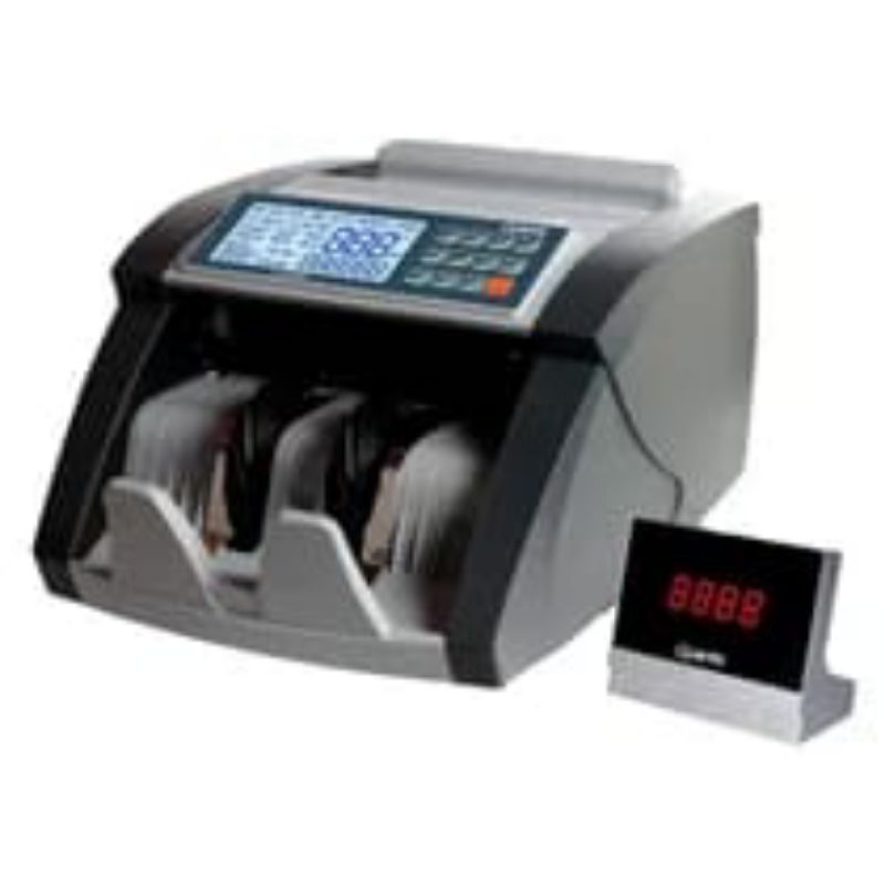 Máquina Contadora de cédulas dinheiro Quanta QTCDD20 - 80W - 220V - Cinza