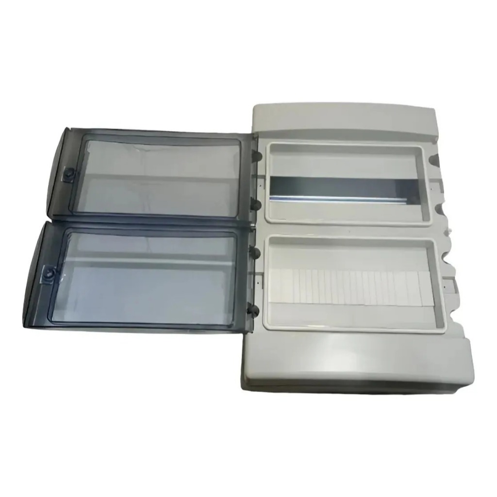 Quadro de Distribuição Onesto 24 Polos Para String Box Solar - Sobrepor IP65 Premium