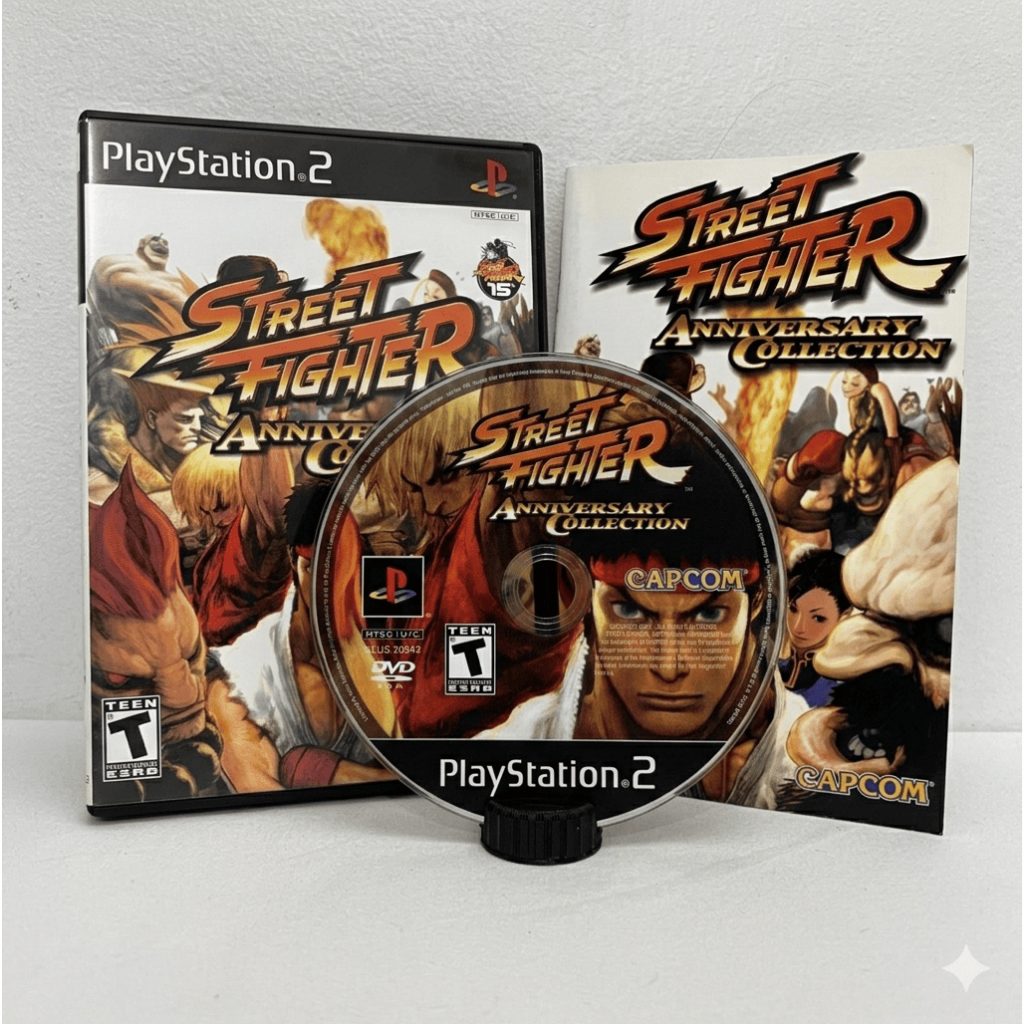 Street Fighter Aniversary collection (PS2)
