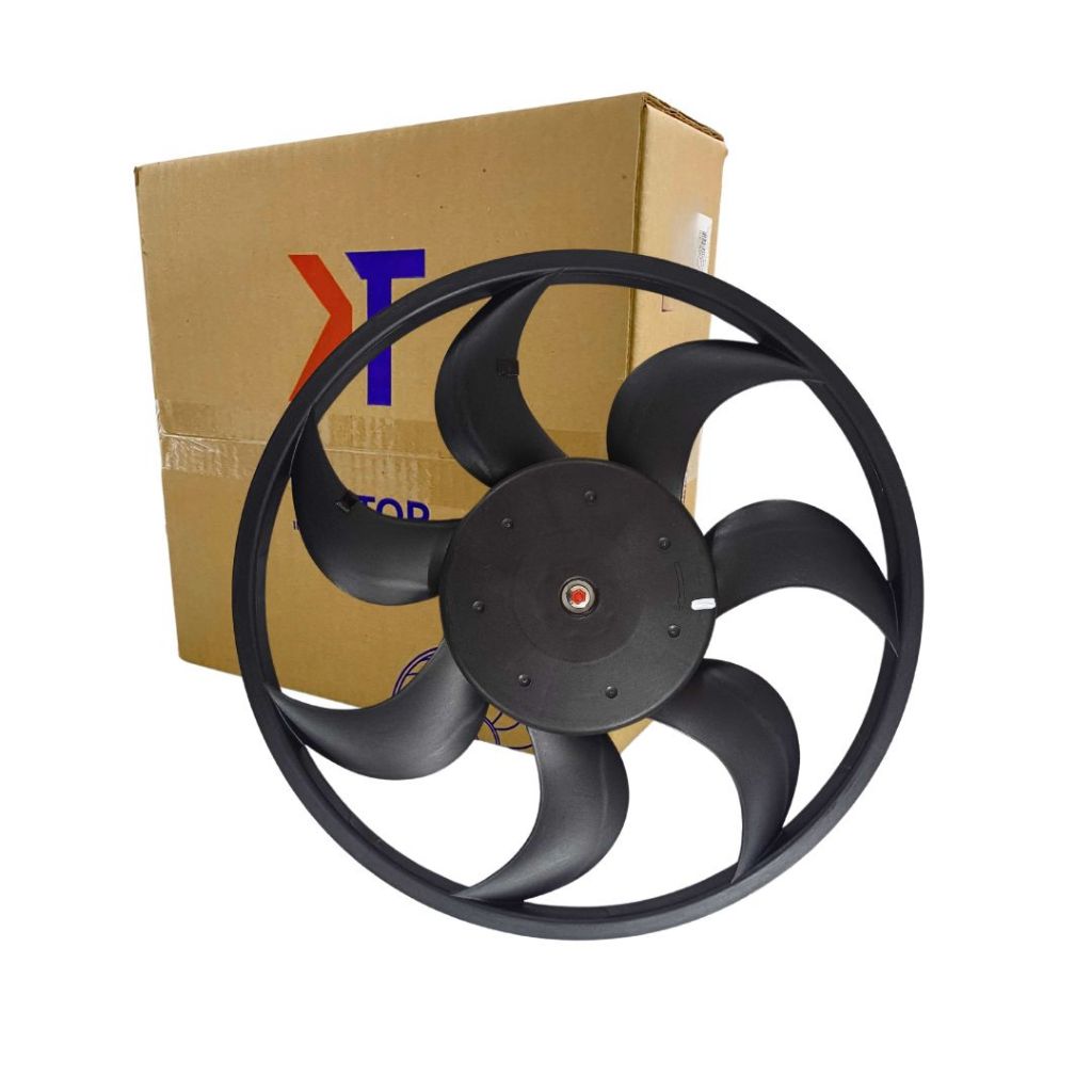 Ventoinha do Radiador Eletroventilador 7 Pás 12v Para Boxer Jumper Ducato Kintop F006KM060D