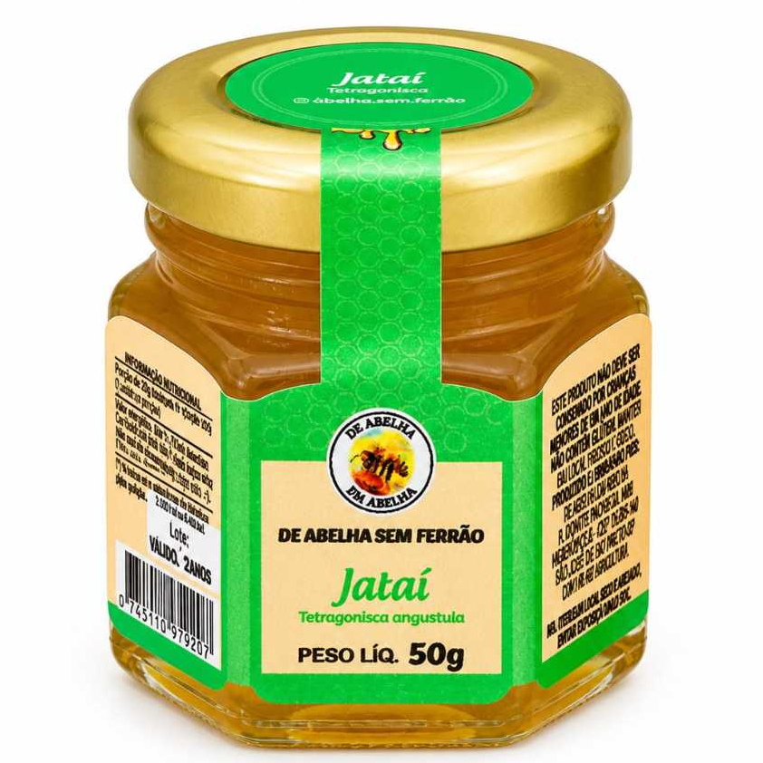 Mel Jataí 50g Ouro Líquido 1un De Abelha Em Abelha