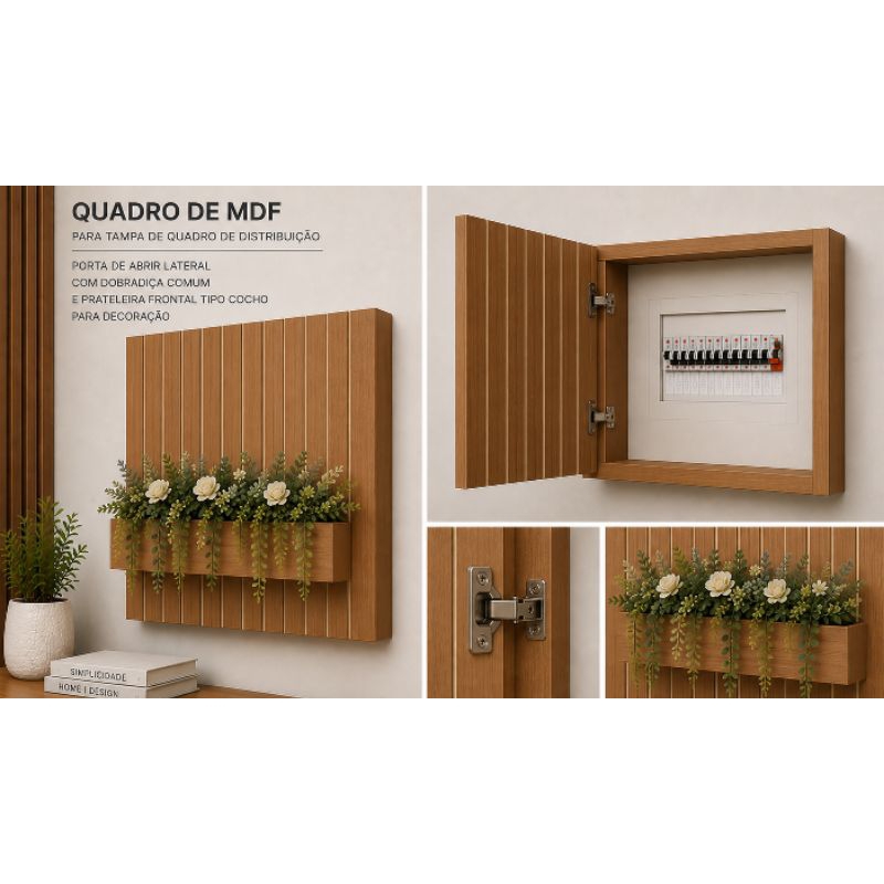 quadro para esconder quadro de luz
