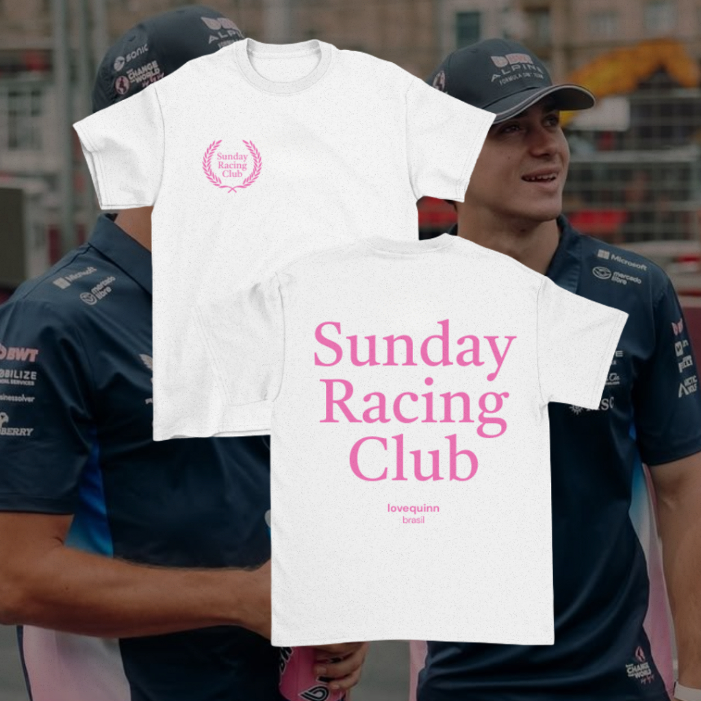 Camiseta Sunday Racing Club BWT Alpine F1 Team | Franco Colapinto #43 Pierre Gasly #10 Automobilismo Estética Vintage