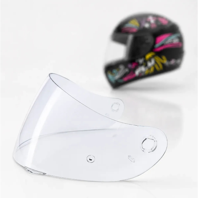Viseira Transparente Cristal Capacete Fly F7 F8 F9