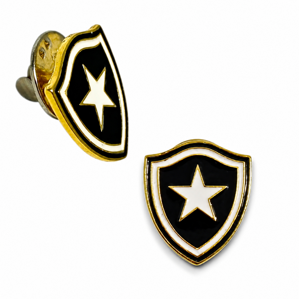 BOTON OFICIAL PIN ESCUDO BOTAFOGO