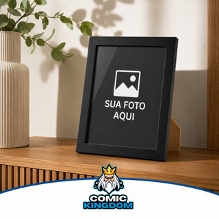 Eternize Seus Momentos Em Um Quadro Personalizado 15x20 Com Vidro e Moldura Sua Foto Aqui