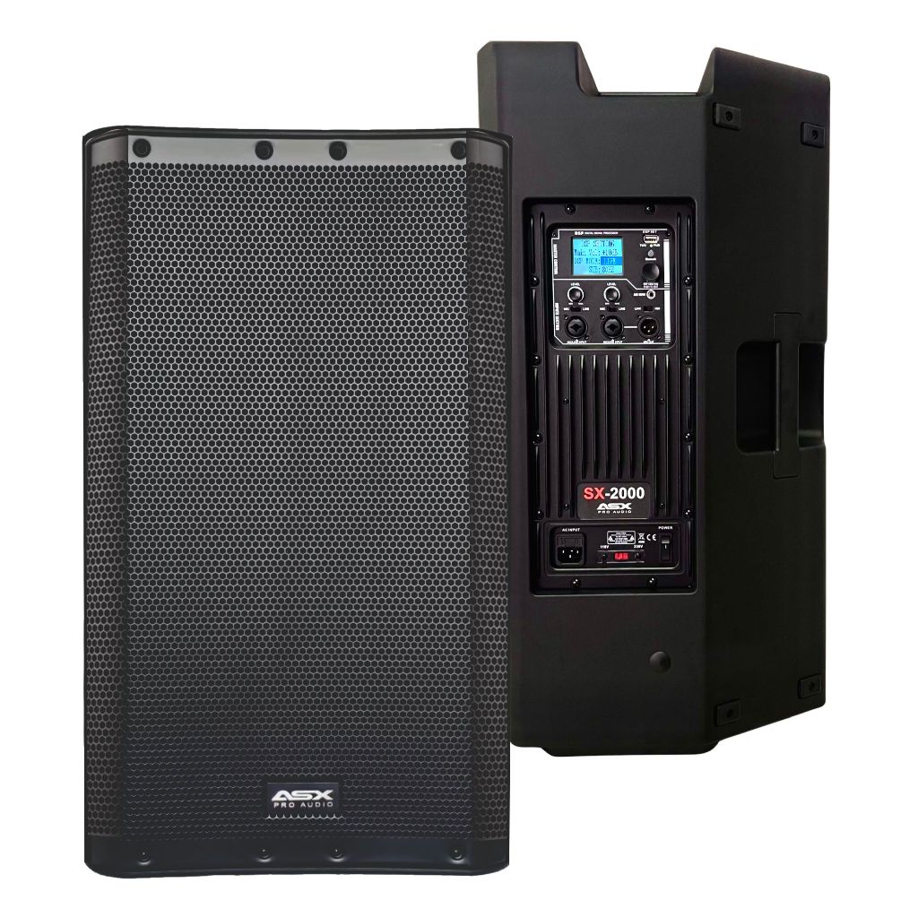 Caixa Som Ativa 15 Profissional 1100w Rms Asx Sx2000 Dsp