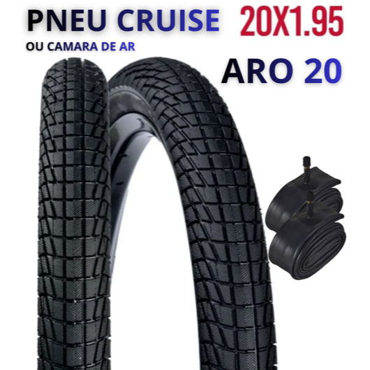 Pneu Aro 20x1.95 Paco Cruise (SRI-69) Ou Camaras de ar ARO 20