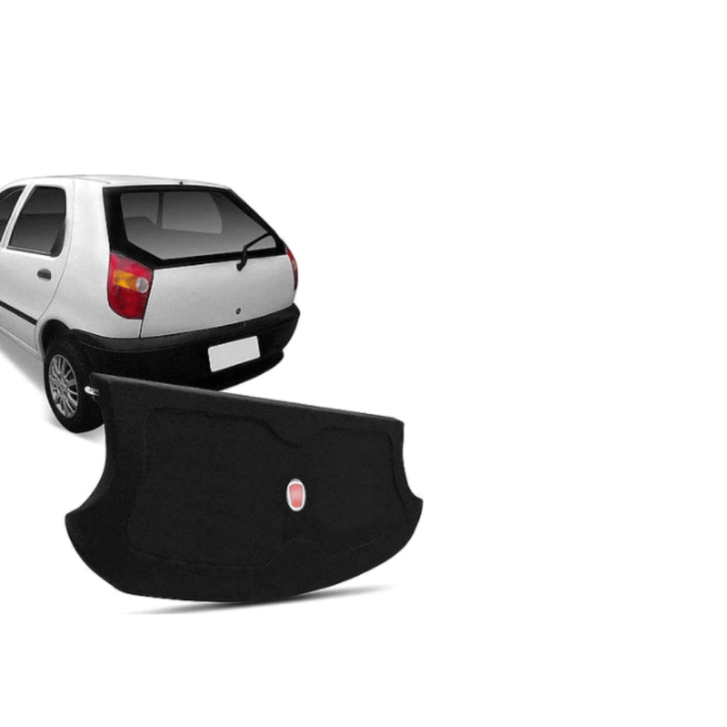 Tampão Bagagito Porta Malas Fiat Palio 1996 a 2003 Carpete Grafite R-Acoustic