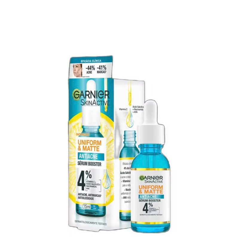 Garnier SkinActive Sérum Facial Uniform & Matte Antiacne 15ml