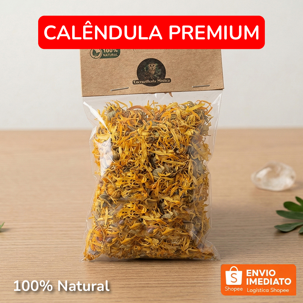 Calêndula Flores Premium | Para Banhos e Chá