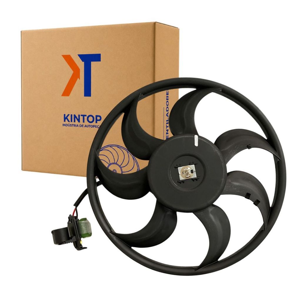 Ventoinha Radiador Eletroventilador 7 Pás 12v Para Gm Astra 98 a 03 Vectra 96 a 98 Zafira 01 a 12