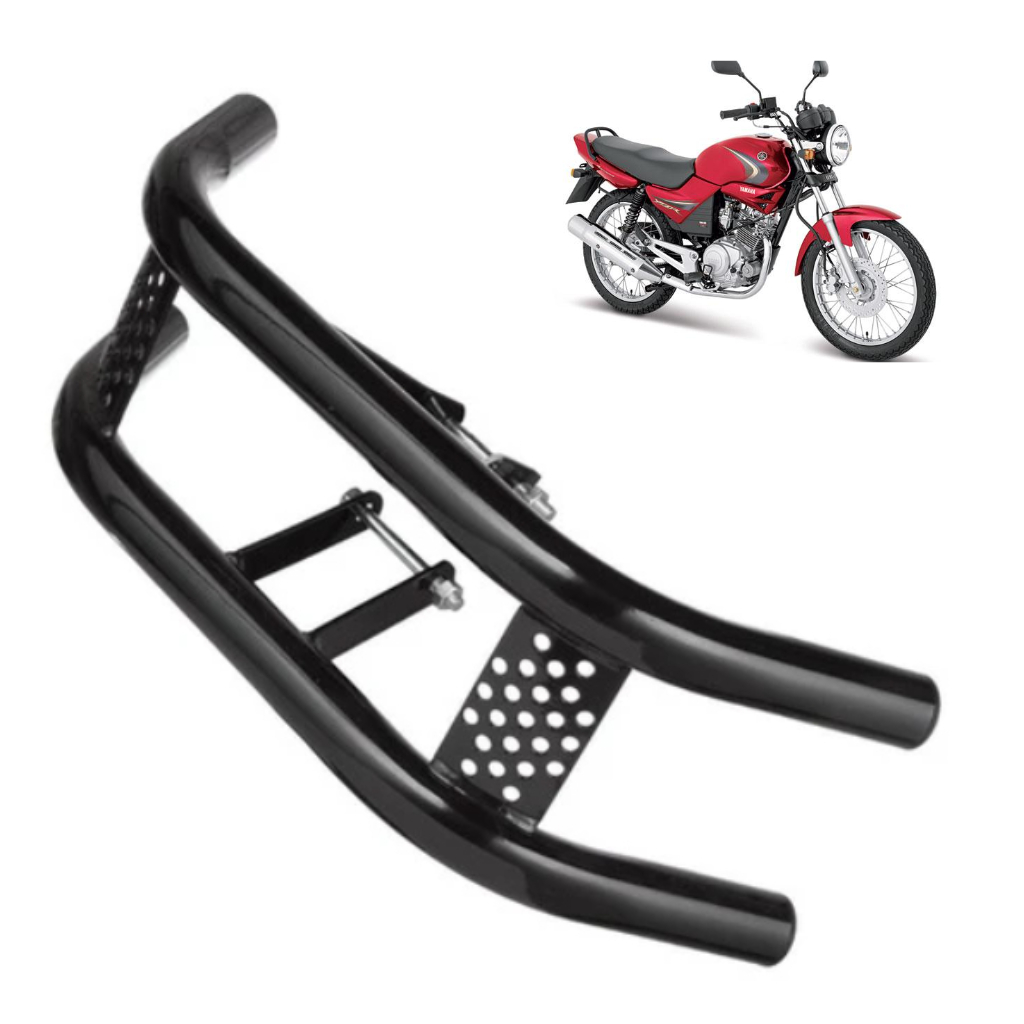 Protetor Mata Cachorro Moto Yamaha YBR 125 2000 até 2008 Barra Dupla Pro Tork