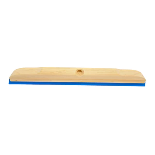 1 Rodo Madeira Duplo 40cm EVA Reforçado Sem Cabo Puxa Seca Limpa Piso Banheiro Cozinha Box Multiuso