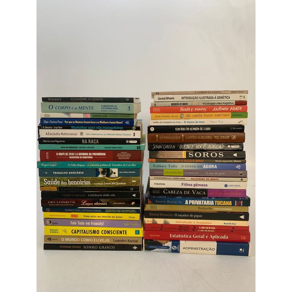Livros de Diversos Temas e Autores