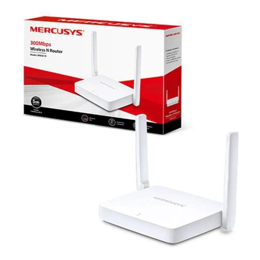 Roteador Mw301r Wireless Mercusys N 300mbps Branco Bivolt