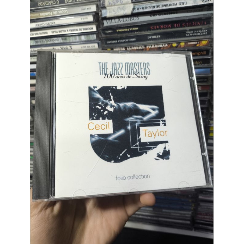 CD THE JAZZ MARTERS - CECIL TAYLOR - 100 ANOS DE SWING - CD Usado conservado - REF:CD 2472