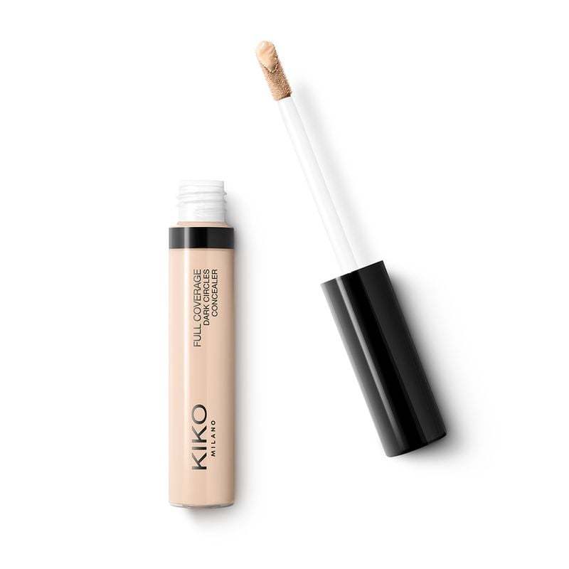 KIKO MILANO, Full Coverage Dark Circles Concealer, Corretivo Para Olhos, Cor 02
