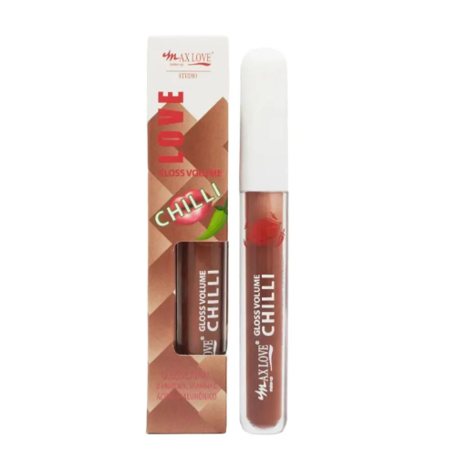 Gloss Nude Volume Chilli com Ácido Hialurônico Max Love