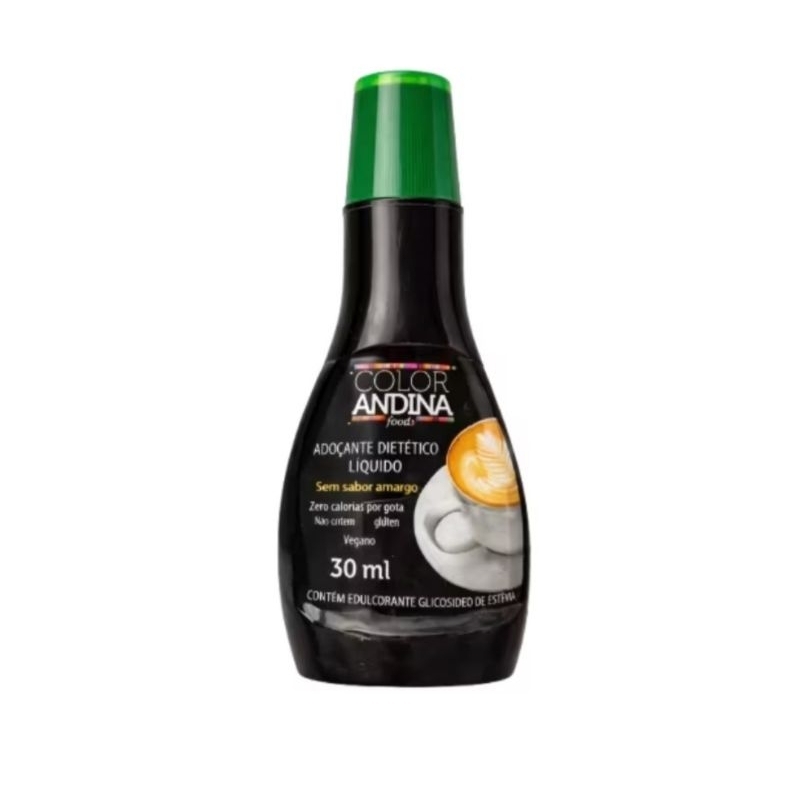 Adoçante Stévia  100% natural Color Andina 30ml