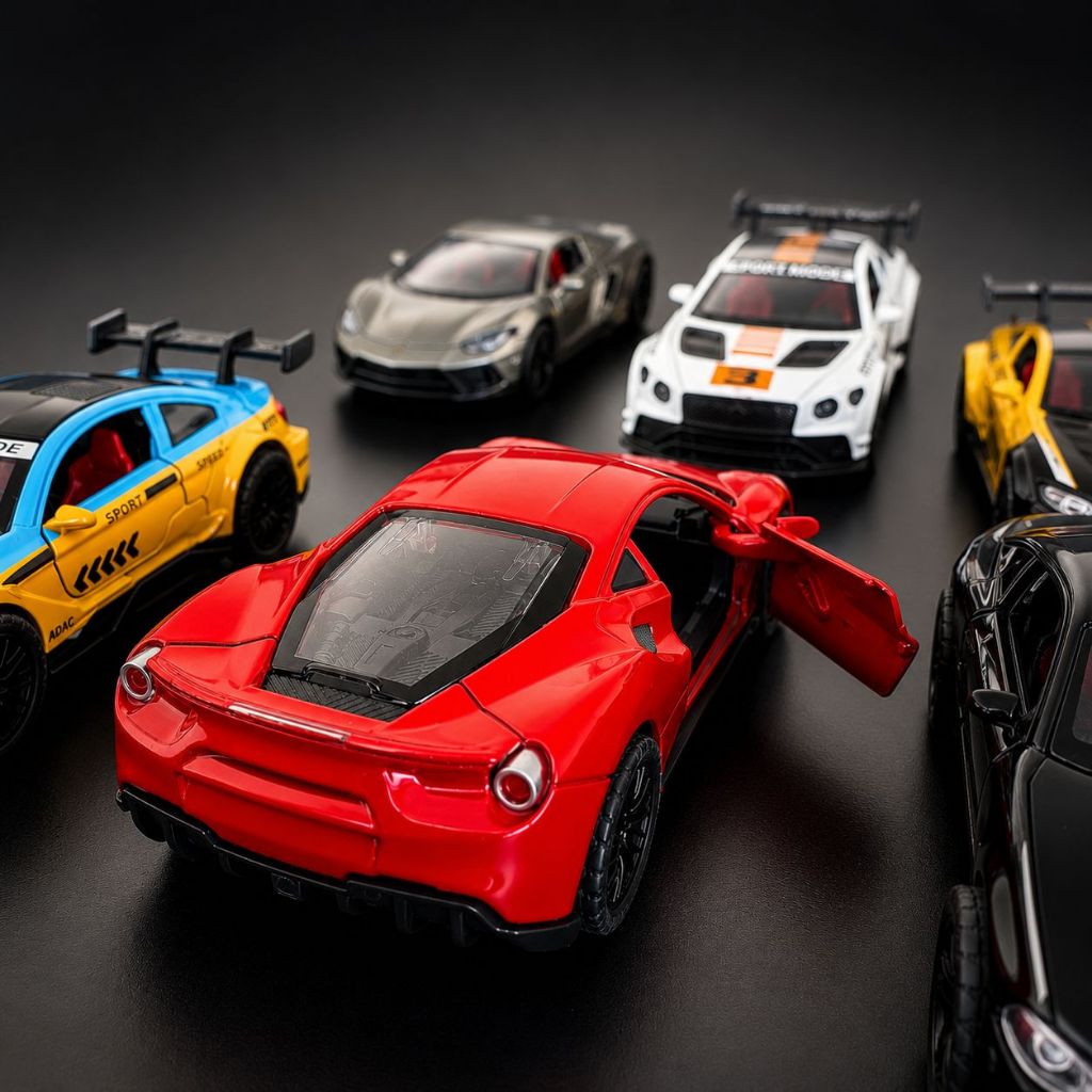 Miniatura Esportivo Luxo Bmw Supra Lamborghini Bently Maclaren Ferrari Ferro 12 cm Carrinho