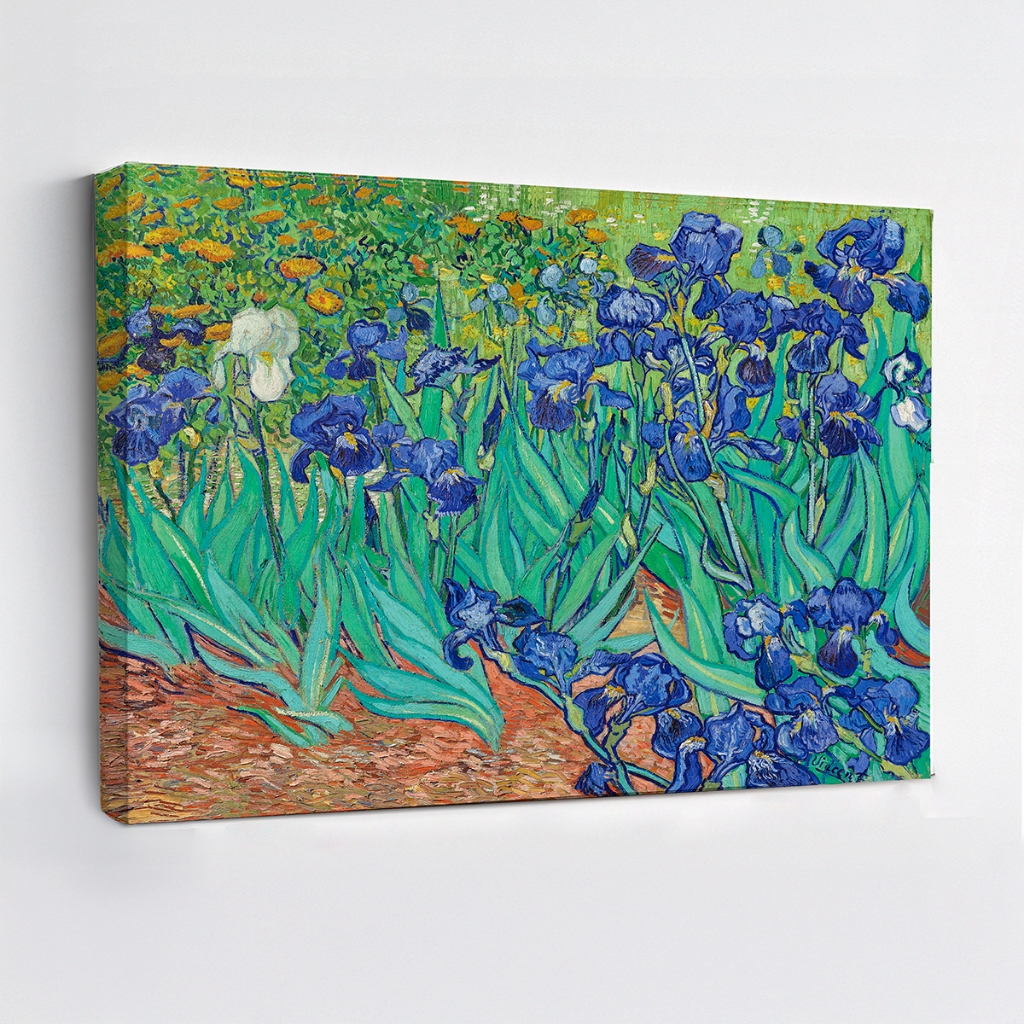 Vincent Van Gogh - Quadro decorativo. Lirios Van Gogh. Impressão em tela canvas