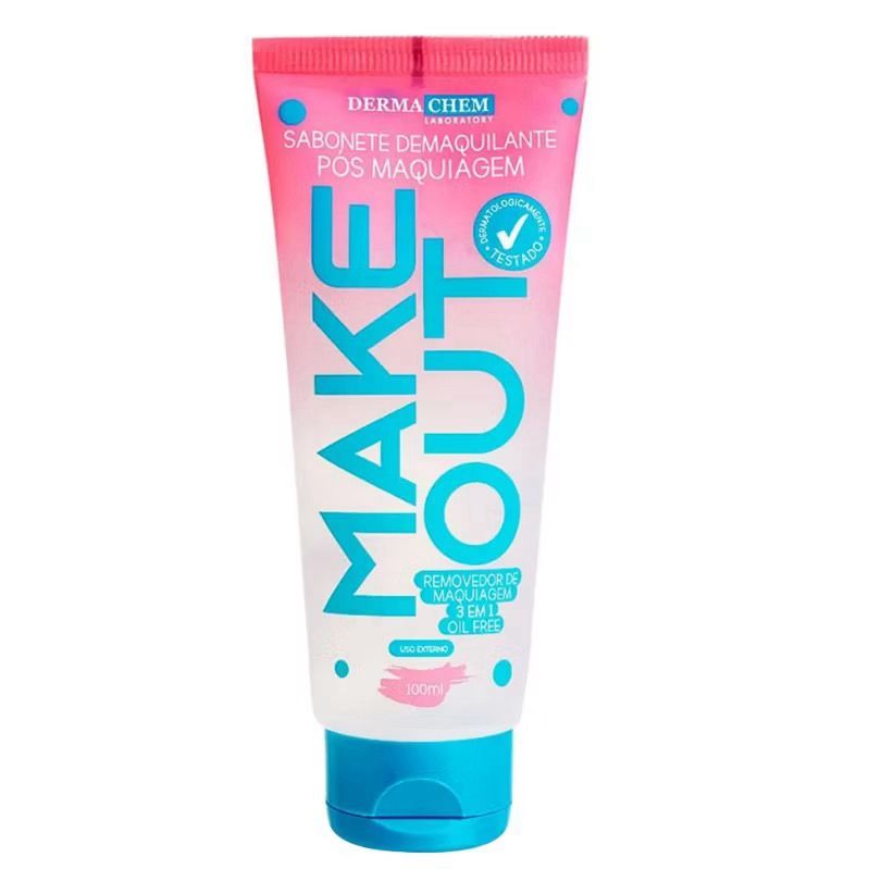 Sabonete Demaquilante Líquido Make Out Pós Maquiagem Dermachem 100ml