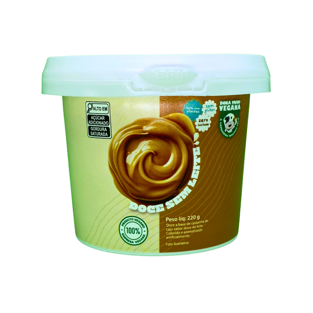 Doce de leite Vegano Dona Muhh 220g