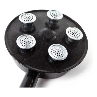 Queimador Regulável Curto Com 5 Caulins Para Fogão Fogareiro Industrial Alta Pressão