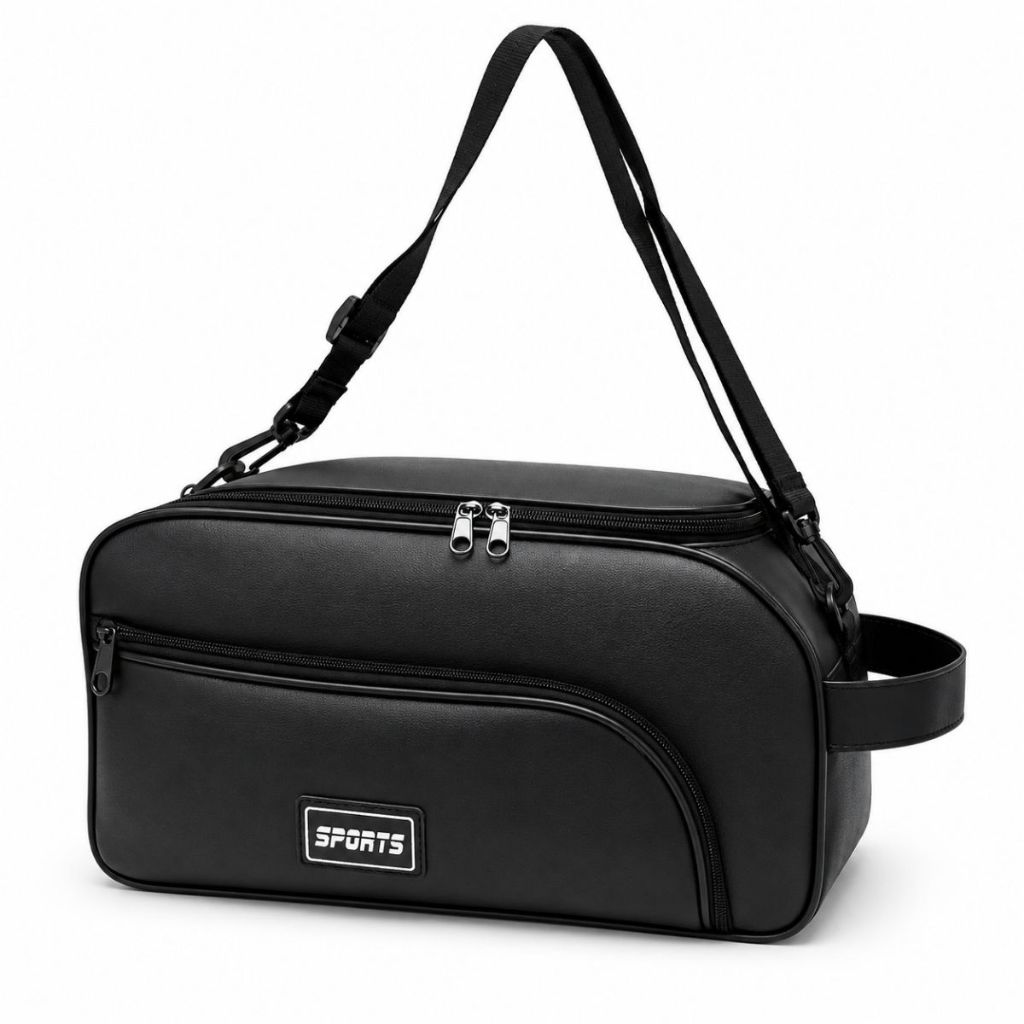 Bolsa Porta Chuteira SPORTS Em Couro Sintético Masculina